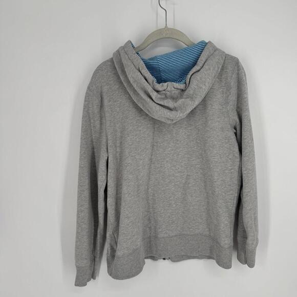 Vintage Old Navy sweatshirt womens large L gray full zip california love y2k 90s - Picture 5 of 5